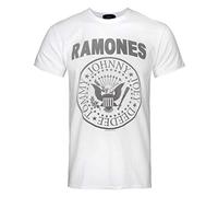 Amplified Ramones Logo Men's T-Shirt (L)