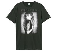 Amplified Rarities Stevie Nicks Unisex Adult Graphic Tee, Charcoal, Large