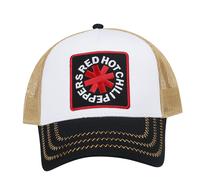 Amplified Red Hot Chili Peppers Trucker CapOne Size White/Black GD2989
