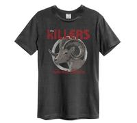 Amplified Sam's Town The Killers T-Shirt Crew Neck Short Sleeve Charcoal XL