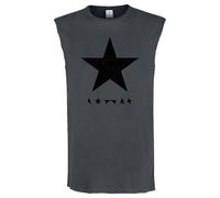 Amplified Star David Bowie Tank Top - Black Charcoal (M)