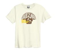 Amplified Sun Records Elvis Graphic T-Shirt Vintage White Medium