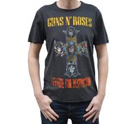 Amplified T-Shirt Guns N Roses-Appetite for Destruction XL Grey (Charcoal Cc)