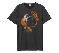 Amplified Teddy Swims Graphic Tee - Charcoal 3XL - Crew Neck, Short Sleeve, Soft Touch