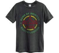 Amplified The Clash 'Guns of Brixton Tour' T Shirt Clothing (Large)
