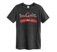 Amplified The Cure Lips T-Shirt Charcoal S