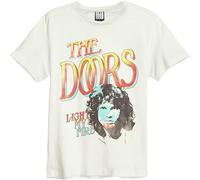 THE DOORS - LIGHT MY FIRE AMPLIFIED VINTAGE WHITE SMALL - T-shirt