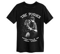 Amplified The Pogues Fairy Tale in New York T-Shirt - Black