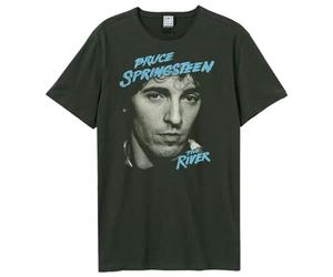 Amplified The River Bruce Springsteen Graphic Print T-Shirt Charcoal 3XL