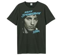 Amplified The River Bruce Springsteen Graphic Print T-Shirt Charcoal L