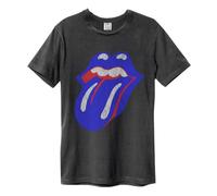 Amplified The Rolling Stones Blue and Lonesome T-Shirt XL Charcoal