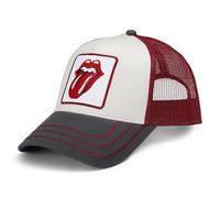 The Rolling Stones - Logo Charcoal Maroon - Cap - red - Onesize - 60% Cotton, 40% Polyester Onesize