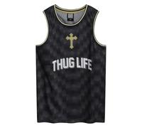 Amplified Basketball Jersey Tupac Black, XL