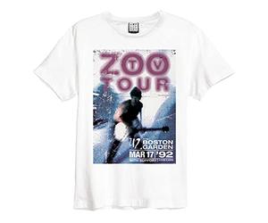 Amplified U2 Zoo TV Tour T-Shirt (Small) Vintage White