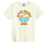 Amplified Unisex Adult 1966 Brian Wilson T-Shirt (M) (Vintage White)