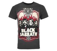Amplified Men's 1972 Black Sabbath T-Shirt in Charcoal | Size: 3XL Amplified Charcoal 3XL