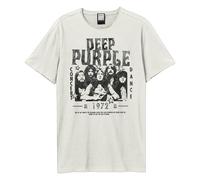 Amplified Unisex Adult 1972 Deep Purple T-Shirt GD2311