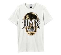 Amplified Unisex Adult 3D Skull DMX T-Shirt GD2872