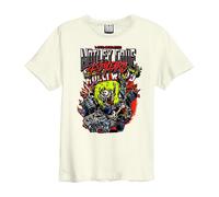 Amplified Unisex Adult 40 Years Motley Crue T-Shirt GD759