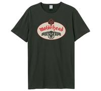 Amplified Unisex Adult 50th Emblem Patch Motorhead T-Shirt GD4015