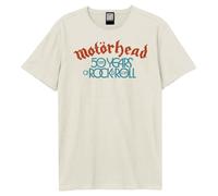 Amplified Unisex Adult 50th Lock Up Motorhead T-Shirt / N/A N/A GD3955