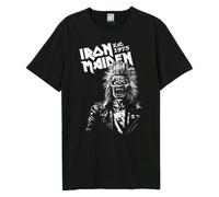 Amplified Men's 50th One Eddie Iron Maiden T-Shirt in Black | Size: Medium Amplified Black M