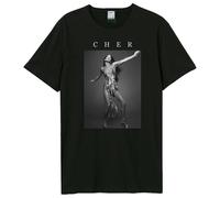 Amplified Unisex Adult 60s Portrait Cher T-Shirt GD3952