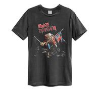 Amplified Unisex Adult 80 Tour Iron Maiden T-Shirt GD1508