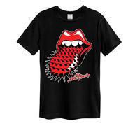 Amplified Men's 94 95 The Rolling Stones T-Shirt in Black | Size: Small Amplified Black S