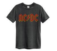 AC DC Logo T-Shirt Amplified Charcoal XXXL