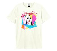 Amplified Unisex Adult Ahoy 80s Blondie T-Shirt / 3XL Vintage White GD3340