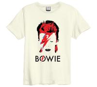 Amplified Unisex Adult Aladdin Sane David Bowie Vintage T-Shirt GD1700