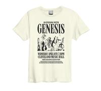 Amplified Unisex Adult An Evening With Genesis T-Shirt3XL Vintage White GD3357