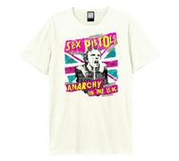 Anarchy In The Uk Sex Pistols T-Shirt Amplified White XS