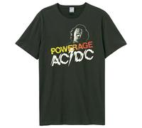 Amplified Men's Angus Powerage AC DC T-Shirt in Charcoal | Size: 2XL Amplified Charcoal 2XL