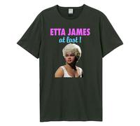 At Last Etta James T-Shirt Amplified Charcoal XS