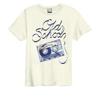 Amplified Unisex Adult Audio A T-Shirt M Vintage White