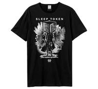 Amplified Unisex Adult Axe Samarui Sleep Token T-Shirt (L) (Black)
