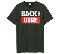 Back In The Ussr The Beatles T-Shirt Amplified Charcoal M