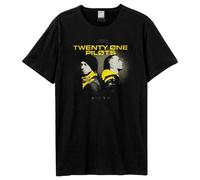 Amplified Men's Back To Back Twenty One Pilots T-Shirt in Black | Size: Large Amplified Black L