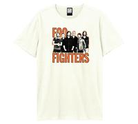 Band Shot Foo Fighters T-Shirt Amplified White XXL