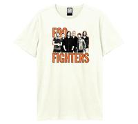 Band Shot Foo Fighters T-Shirt Amplified White XXXL