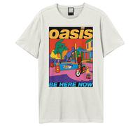 Amplified Men's Be Here Now Oasis T-Shirt in White | Size: 2XL Amplified White 2XL