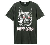 Amplified Unisex Adult Black Cat Biffy Clyro T-Shirt / N/A N/A GD1873