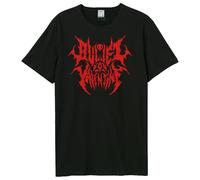 Amplified Men's Black Metal Font Bullet For My Valentine T-Shirt | Size: Large Amplified Black L