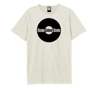 Amplified Unisex Adult Black Record Ocean Colour Scene T-Shi GD4261