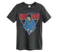 Amplified Unisex Adult Bootleg David Bowie T-Shirt GD986