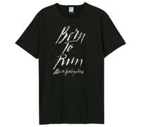 Amplified Unisex Adult Born To Run Bruce Springsteen T-Shirt GD1811