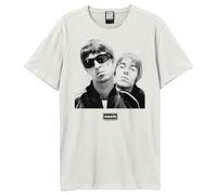 Amplified Unisex Adult Boxed Oasis T-Shirt (S) (Vintage White)