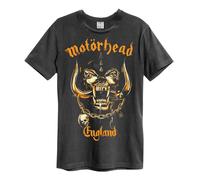 Amplified Unisex Adult Bronze England Motorhead T-Shirt GD1552